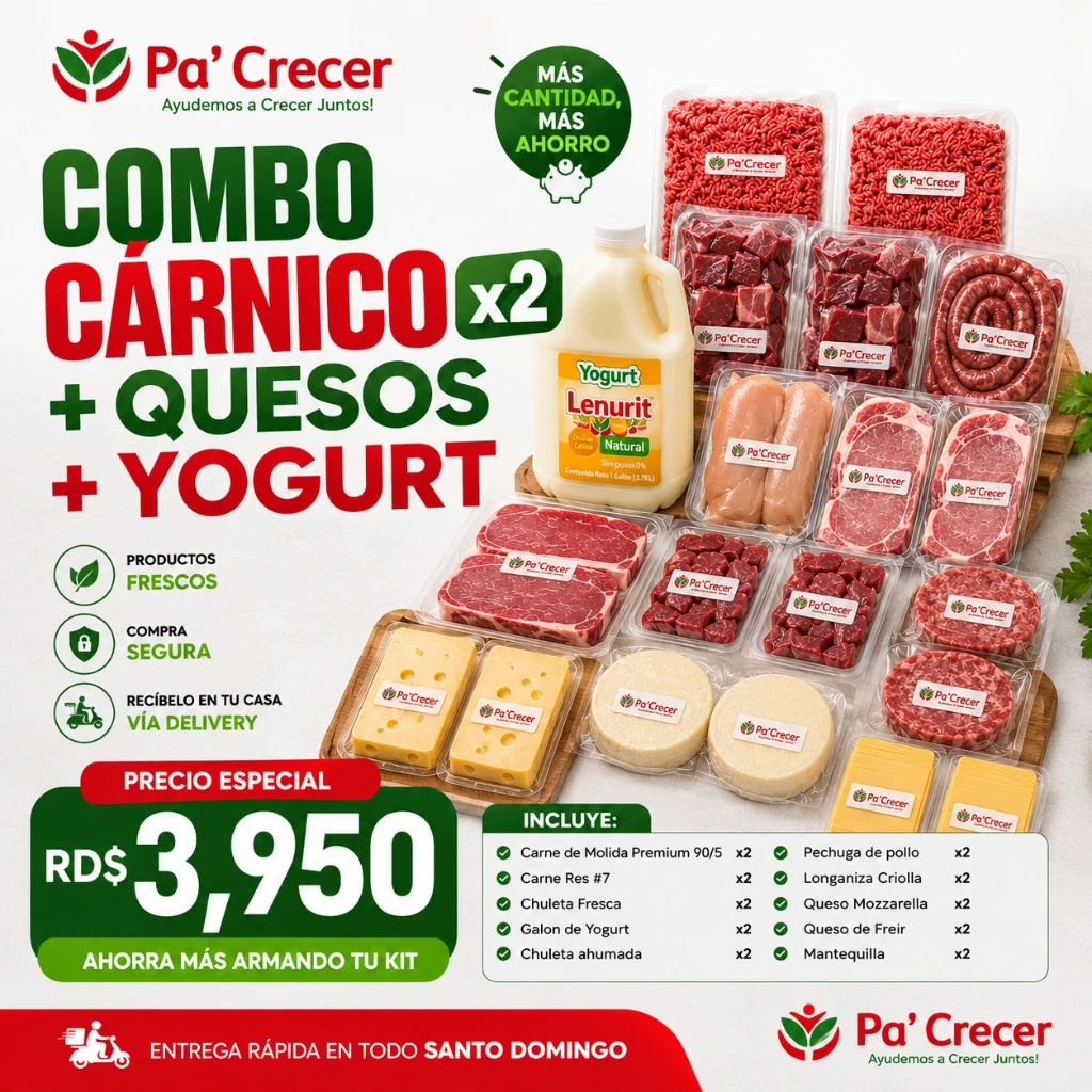 Full x2 Combo Carnes + Lacteos Gde